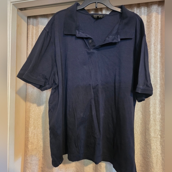 Banana Republic Dark Blue Polo Shirt - Picture 1 of 3